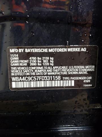 2015 BMW 428 XI GRA - WBA4C9C57FD331158