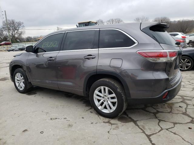 VIN 5TDZKRFH0FS115075 2015 Toyota Highlander, LE no.2