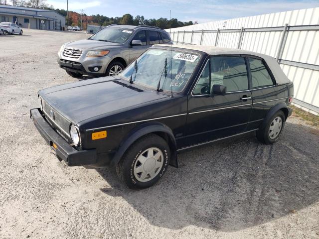 1986 Volkswagen Cabrio 