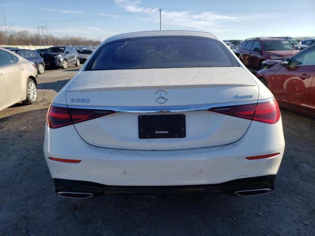 2022 Mercedes-Benz S 580 4Matic VIN: W1K6G7GB7NA121900 Lot: 78197973