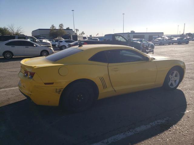 CHEVROLET CAMARO LT 2012 yellow coupe gas 2G1FB1E36C9137203 photo #4