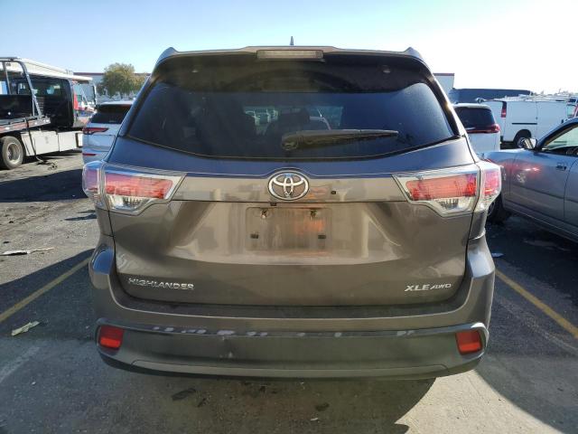 VIN 5TDJKRFH5FS136212 2015 Toyota Highlander, Xle no.6