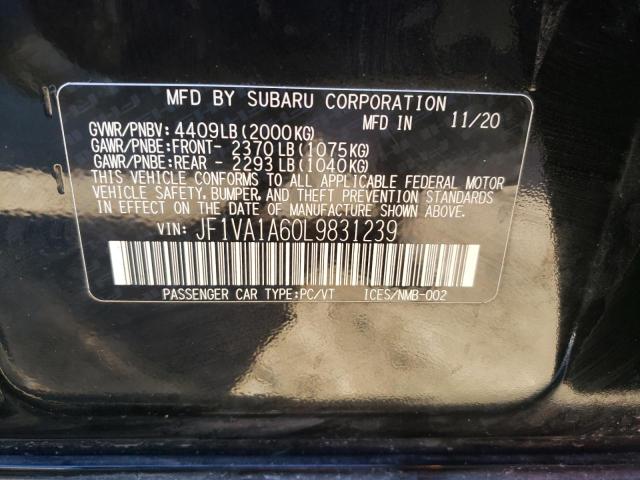 JF1VA1A60L9831239 Subaru WRX