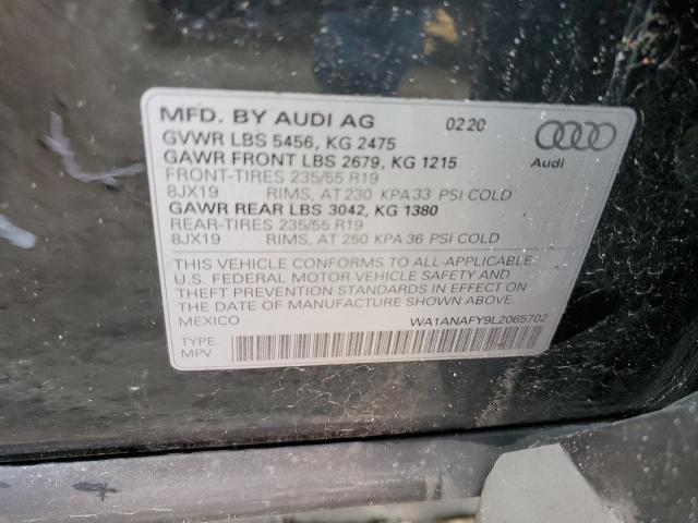 WA1ANAFY9L2065702 2020 AUDI Q5, photo no. 13