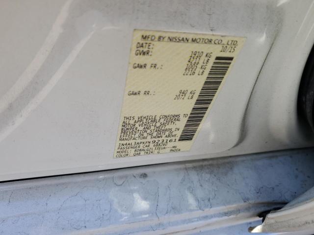 1N4AL3APXFN923161 2015 Nissan Altima 2.5