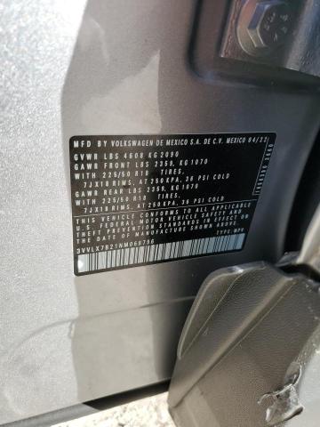 2022 VOLKSWAGEN TAOS SE IQ - 3VVLX7B21NM068796