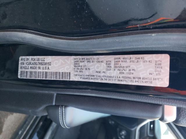 1C4RJKBG7M8208152 Jeep Grand Cherokee L Limited