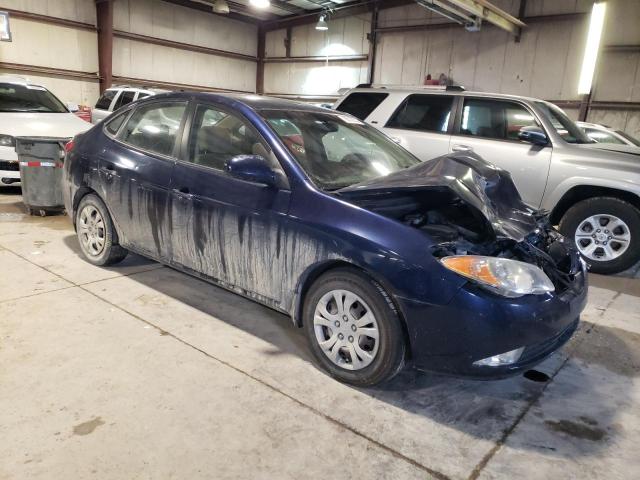 KMHDU4AD0AU883893 | 2010 Hyundai elantra blue