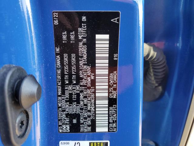 2022 LEXUS RX 450H F- 2T2YGMDA4NC087161