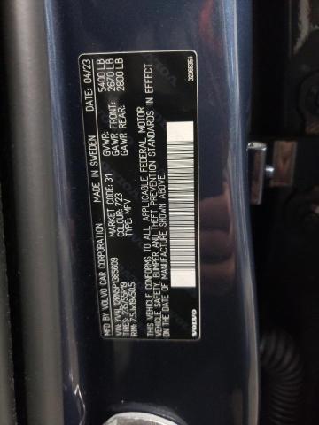 2023 VOLVO XC60 PLUS YV4L12RN5P1385609
