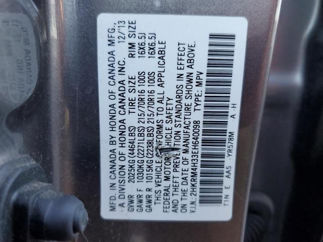 2HKRM4H33EH640098 | 2014 HONDA CR-V LX