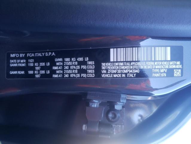 2021 FIAT 500X TREKK - ZFBNF3B10MP943940