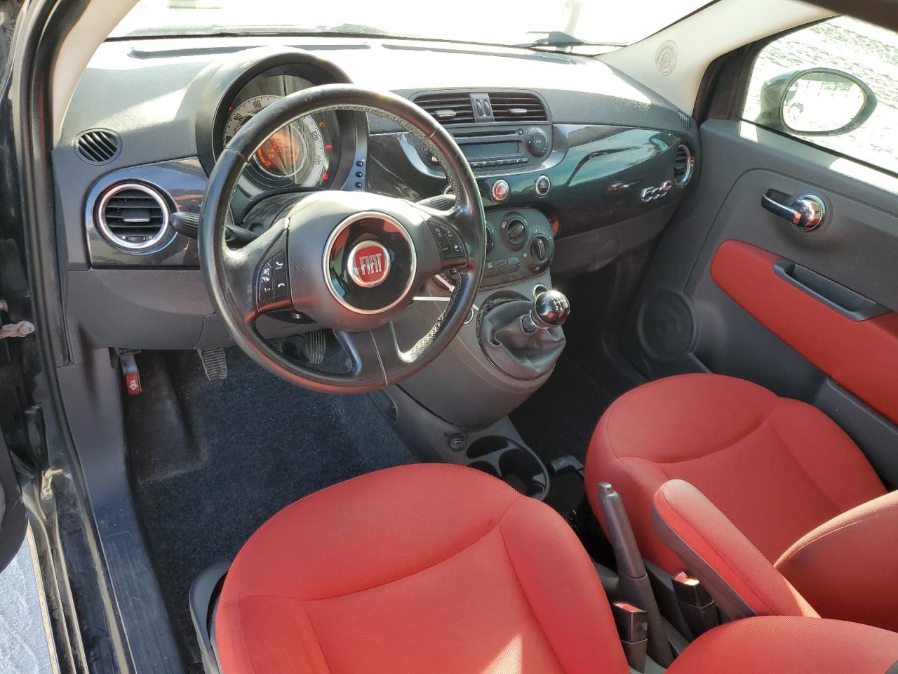 2012 Fiat 500 Pop vin: 3C3CFFDR7CT385382