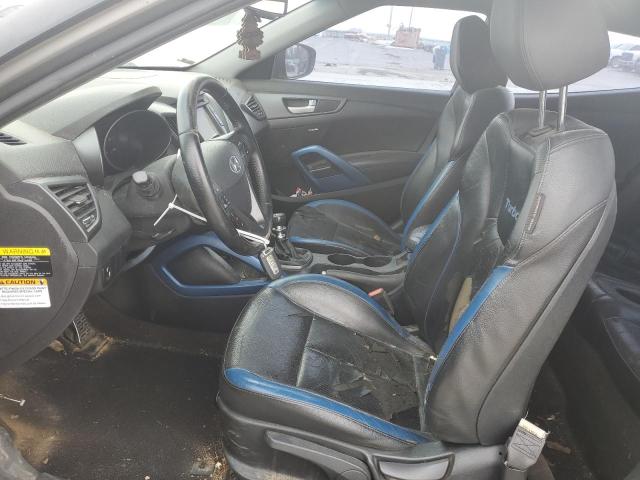 2014 Hyundai Veloster Turbo VIN: KMHTC6AE0EU197667 Lot: 76534573