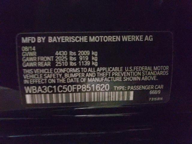 WBA3C1C50FP851620 | 2015 BMW 328 I SULE