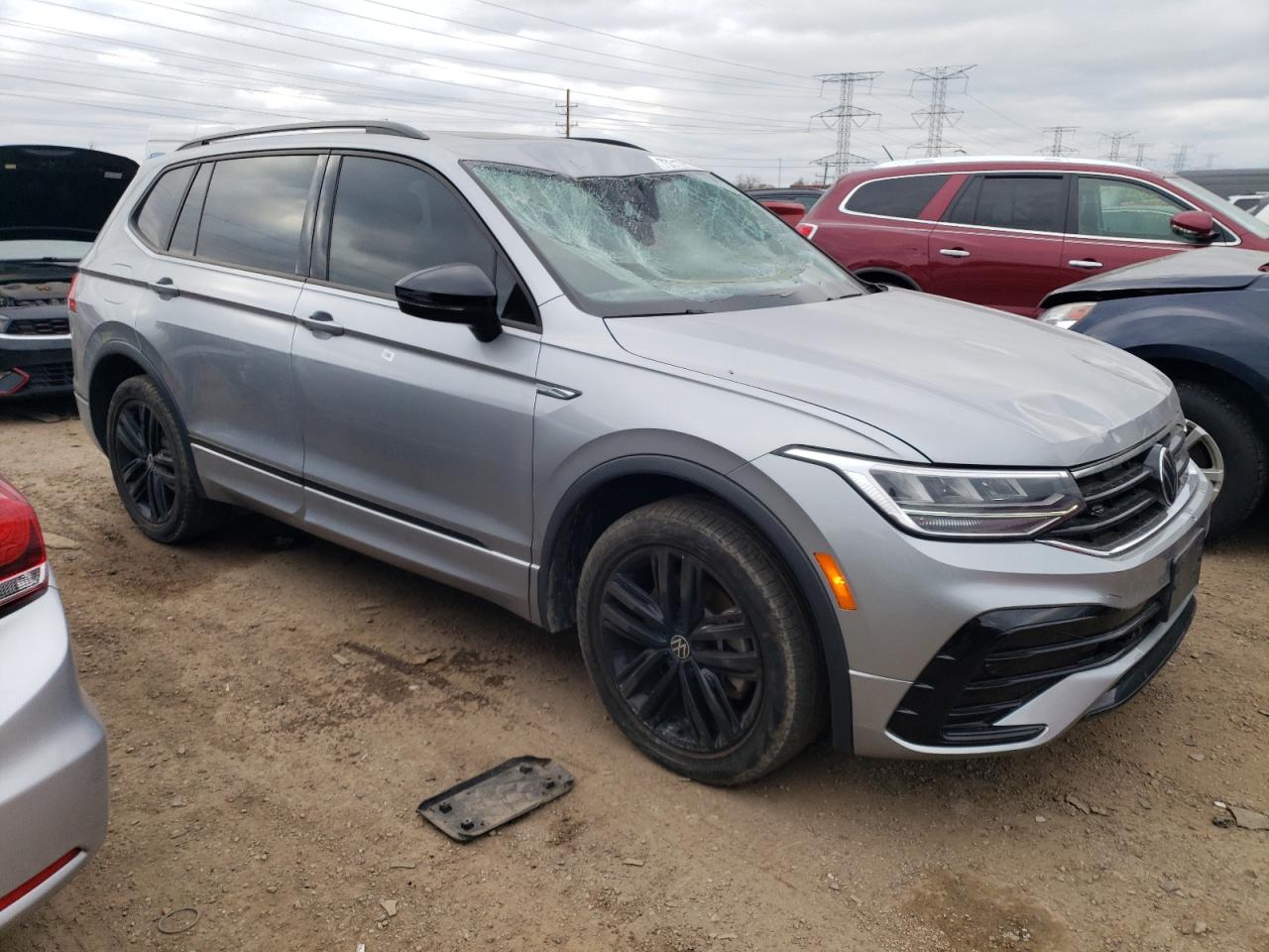 Lot #2890868770 2022 VOLKSWAGEN TIGUAN SE