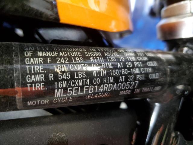 2024 KAWASAKI EL450 B - ML5ELFB14RDA00527