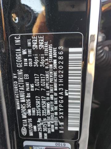 2017 KIA SORENTO LX - 5XYPG4A31HG202863