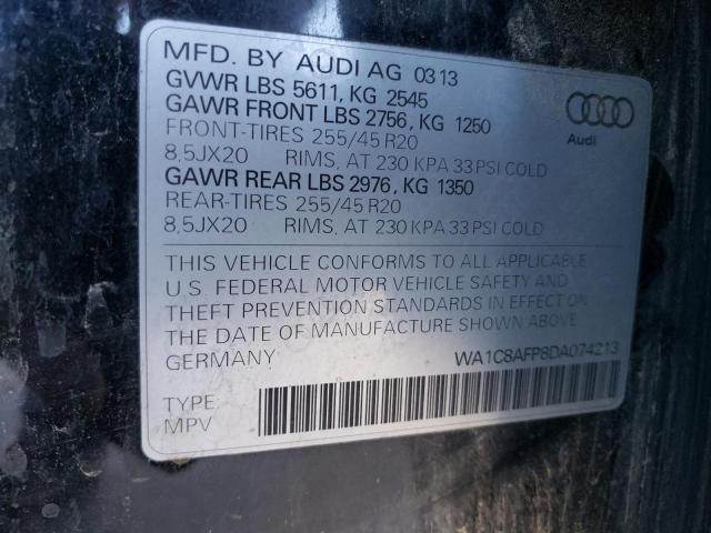 VIN WA1C8AFP8DA074213 2013 Audi Q5, Premium Hybrid no.13