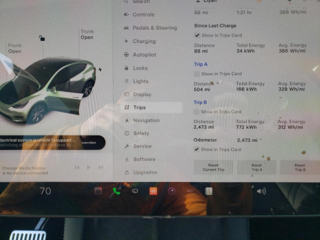 7SAYGDEE6NF321868 Tesla Model Y