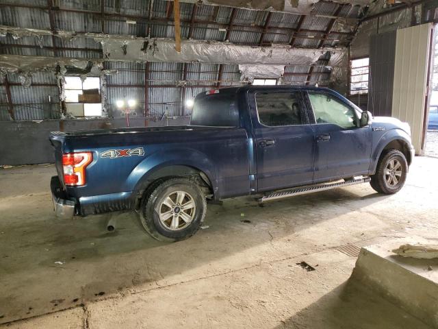 FORD F150 SUPER 2020 blue  gas 1FTFW1E51LFA73284 photo #4