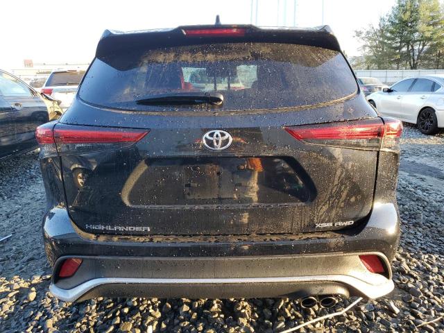 5TDLZRBHXNS225864 Auction: COPART Lot: 74260963 Location: NJ - TRENTON 5TDLZRBHXNS225864 TOYOTA HIGHLANDER 2022 BLACK Photo 6