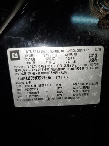 2GKFLUE30G6225665 GMC Terrain Slt