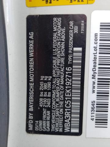 WBA3R1C51EK192716 BMW 435 I