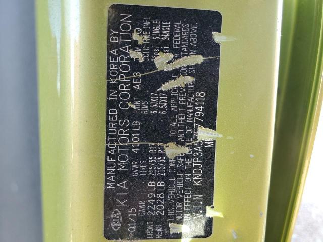 2015 KIA SOUL + - KNDJP3A57F7794118