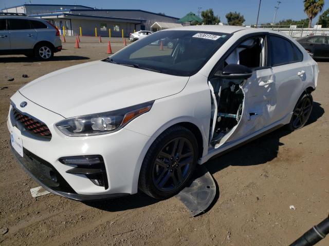 Lot #2535480849 2020 KIA FORTE GT L salvage car