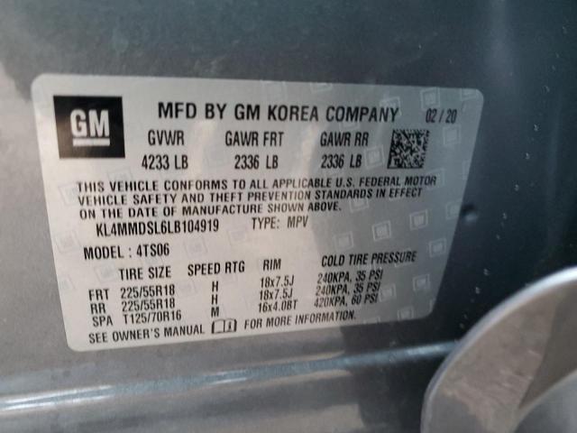 2020 BUICK ENCORE GX - KL4MMDSL6LB104919