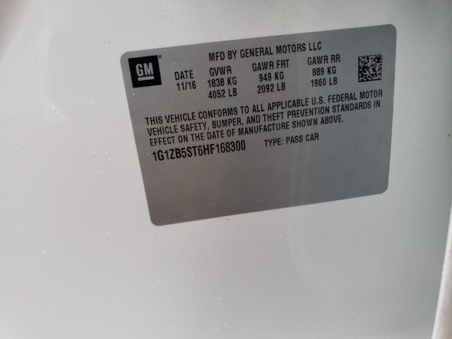 2017 CHEVROLET MALIBU LS - 1G1ZB5ST6HF168300