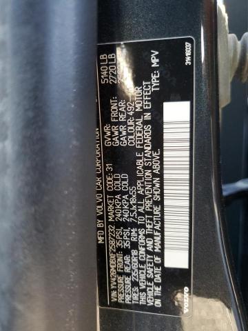 YV426MDBXF2587232 Volvo Xc60 T5 Premier