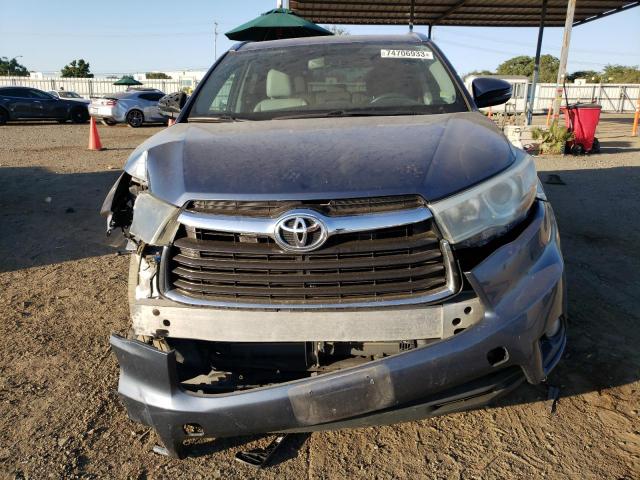 VIN 5TDKKRFH7FS100994 2015 Toyota Highlander, Xle no.5