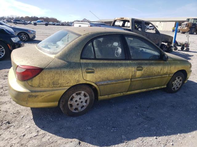 2001 Kia Rio VIN: KNADC123216052179 Lot: 76225013