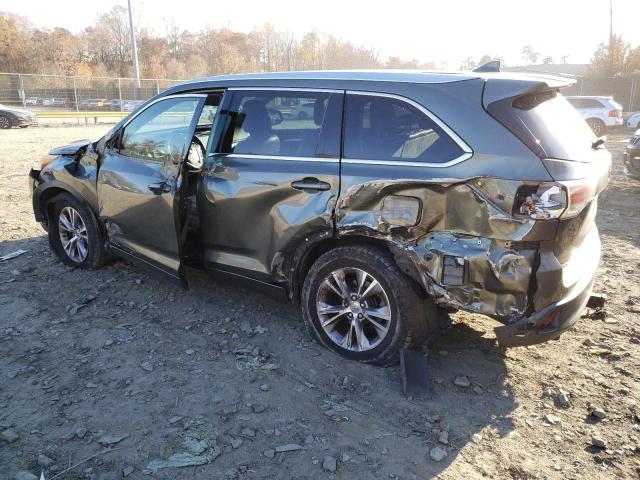 VIN 5TDJKRFH7FS194516 2015 Toyota Highlander, Xle no.2