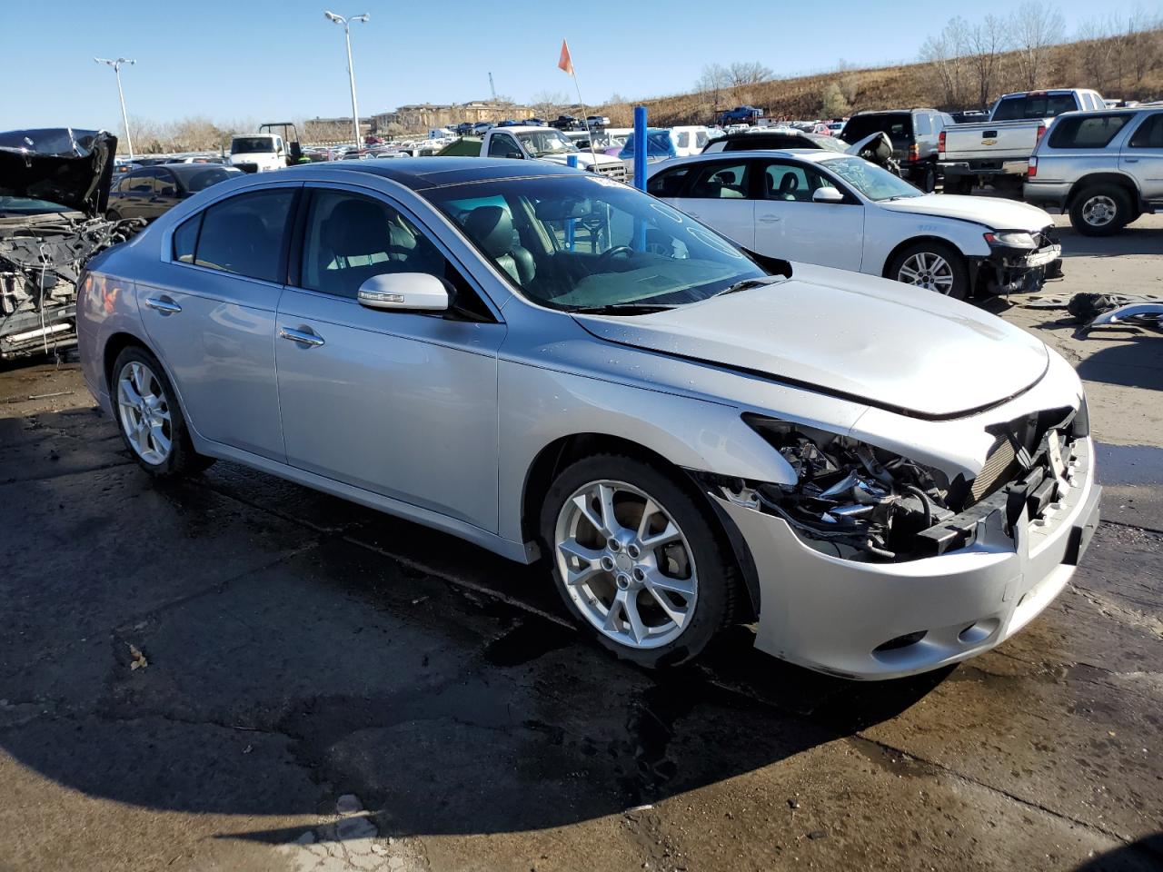 2013 Nissan Maxima S vin: 1N4AA5AP9DC819156