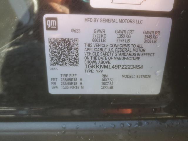 1GKKNML49PZ223454 GMC Acadia SLT 10