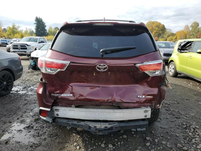 VIN 5TDJKRFH5FS110418 2015 Toyota Highlander, Xle no.6