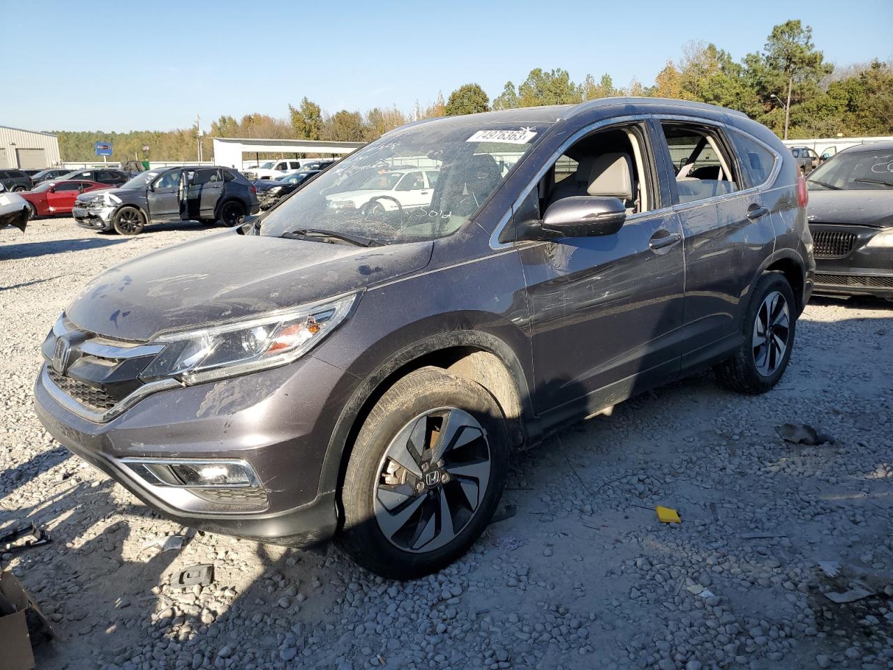 5J6RM4H91FL064815 2015 Honda Cr-V Touring 5J6RM4H91FL064815 2015 Honda Cr-V Touring