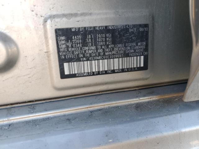 4S3BMBC60E3009697 Subaru Legacy 2.5i Premium