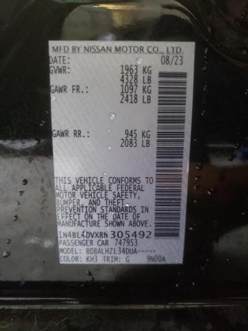 2024 NISSAN ALTIMA/S/S - 1N4BL4DVXRN305492