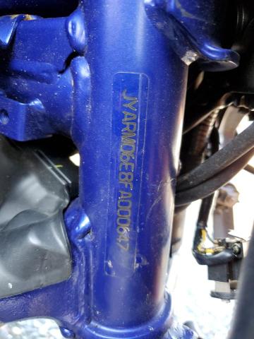 2015 YAMAHA FZ07 JYARM06E8FA000647