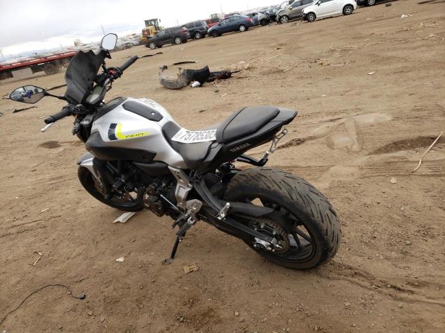 2017 YAMAHA FZ07 JYARM06E1HA011668