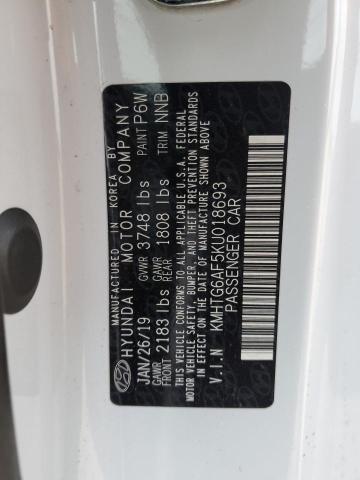 2019 HYUNDAI VELOSTER B - KMHTG6AF5KU018693