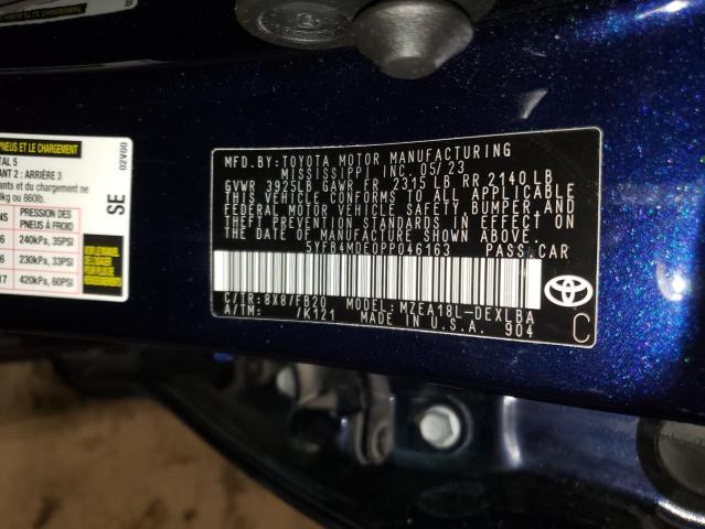 2023 TOYOTA COROLLA LE - 5YFB4MDE0PP046163