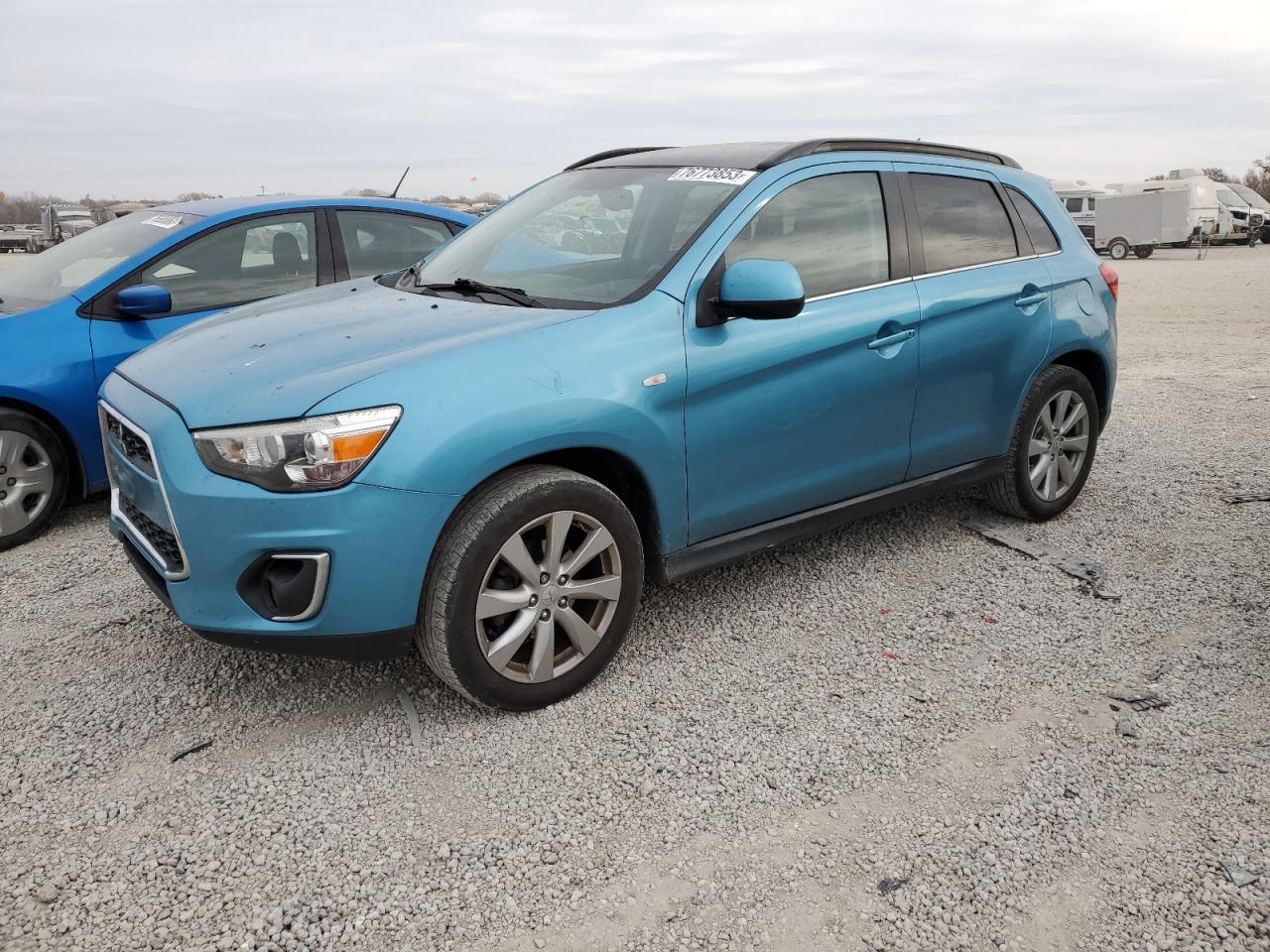 4A4AR4AU7EE009977 2014 Mitsubishi Outlander Sport Se