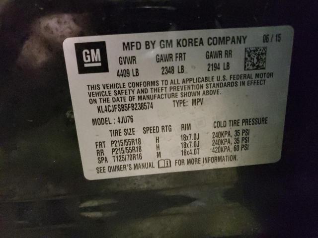 KL4CJFSB5FB238574 Buick Encore Convenience