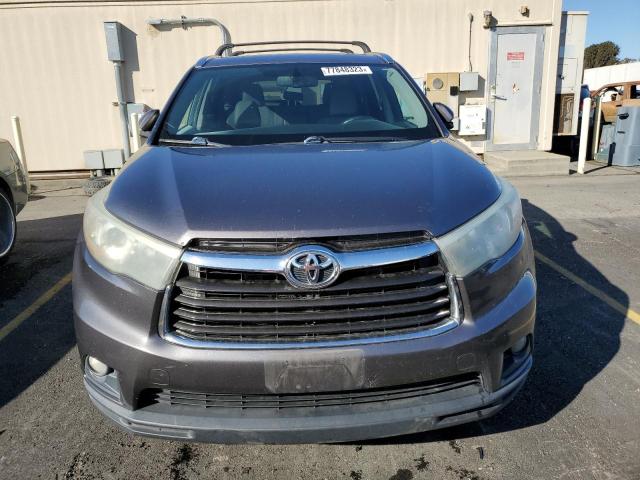 VIN 5TDJKRFH5FS136212 2015 Toyota Highlander, Xle no.5