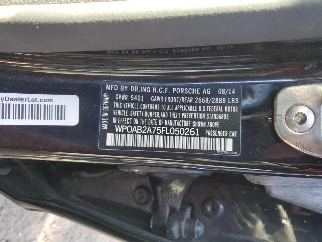 2015 PORSCHE PANAMERA S - WP0AB2A75FL050261